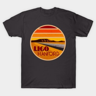 LIGO Hanford - day circle T-Shirt